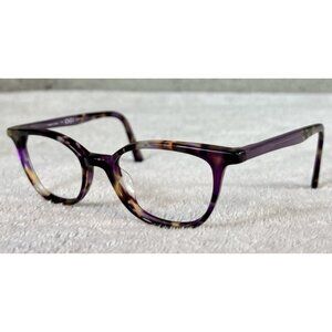 OGI HERITAGE 7162 2010 Round Purple Tortoise Pearl Eyeglasses Frames 47-17-135